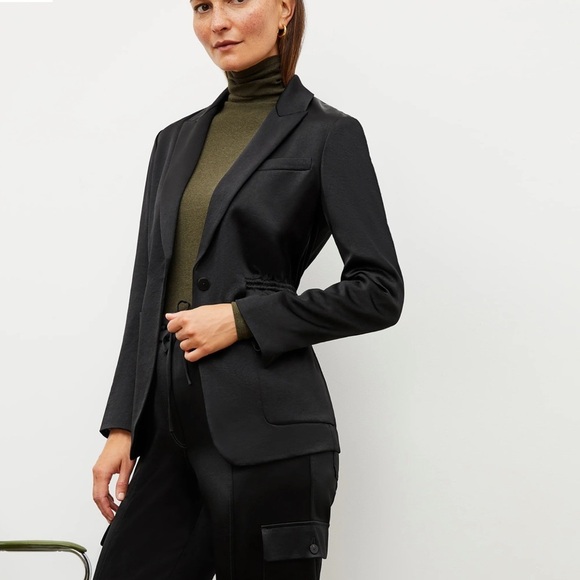 MM Lafleur Jackets & Blazers - M.M La Fleur The Hyo Jacket - Everyday Satin